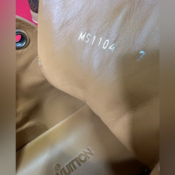 Louis Vuitton Line Up Monogram Zipper Heel Sneaker - Picture 8 of 10